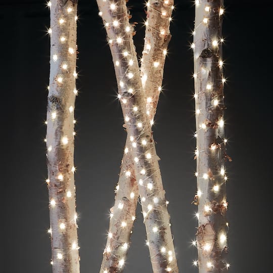 12 Pack: 10ft. Warm White Silver Wire LED String Lights by Ashland®